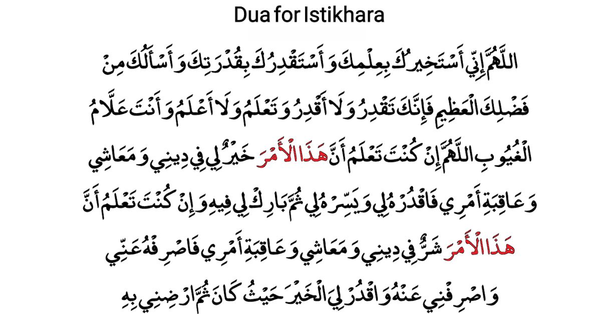 Istikhara: Misconceptions and Correct Practice -2025